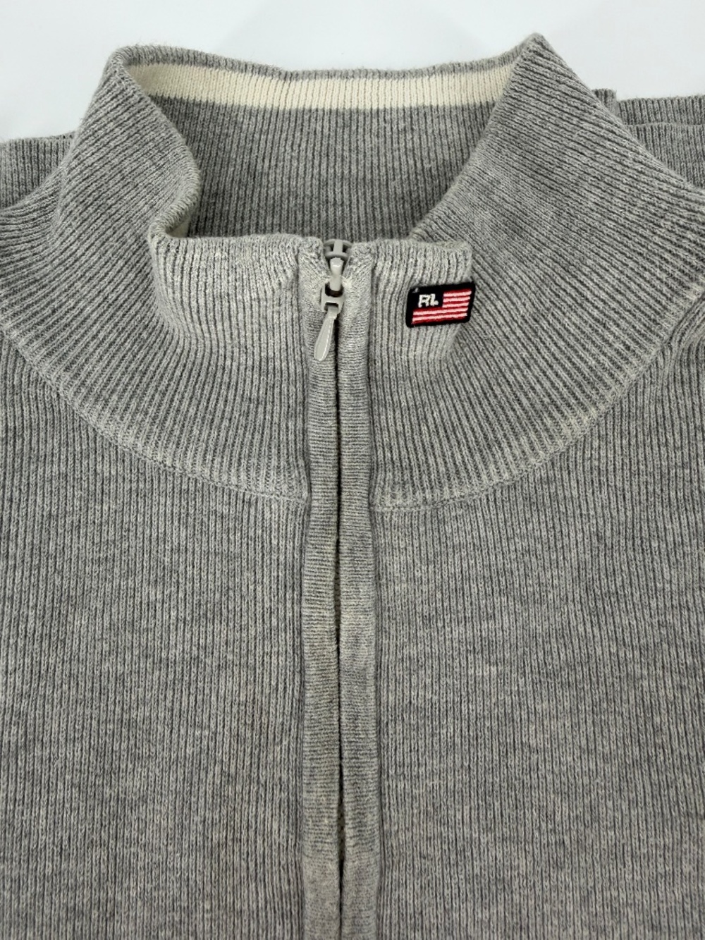 Vintage Polo Jeans Company Ralph Lauren RL67 Quarter-Zip Sweater – Women's XL